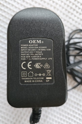 Thomson ads0126a x220055 power - ads0126a-x220055,